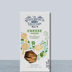 Mediterranean Cheese Crackers With Olive Oil & Oregano