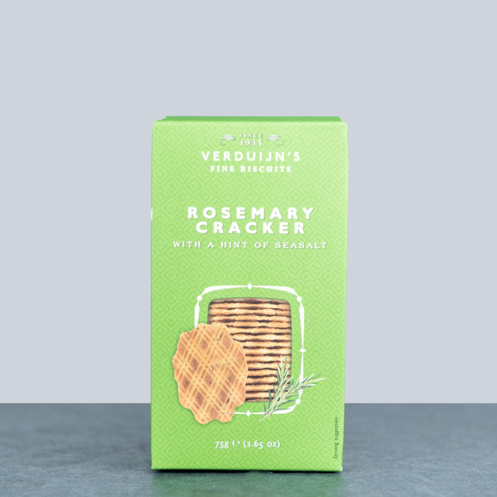 Verduijn's 
Rosemary and Sea Salt Crackers 75g