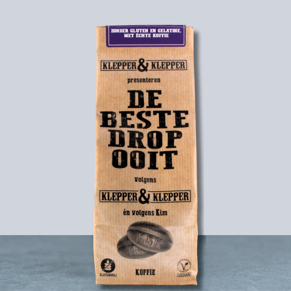 Klepper &  Klepper - Sweet Dutch Black Liquorice With Coffee